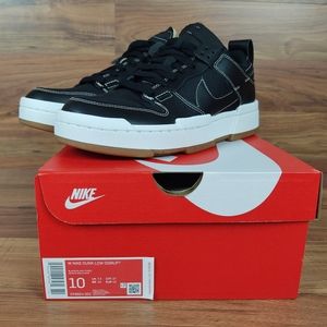 Nike Women’s Dunk Low Disrupt Black Gum Sz 10W 8.5